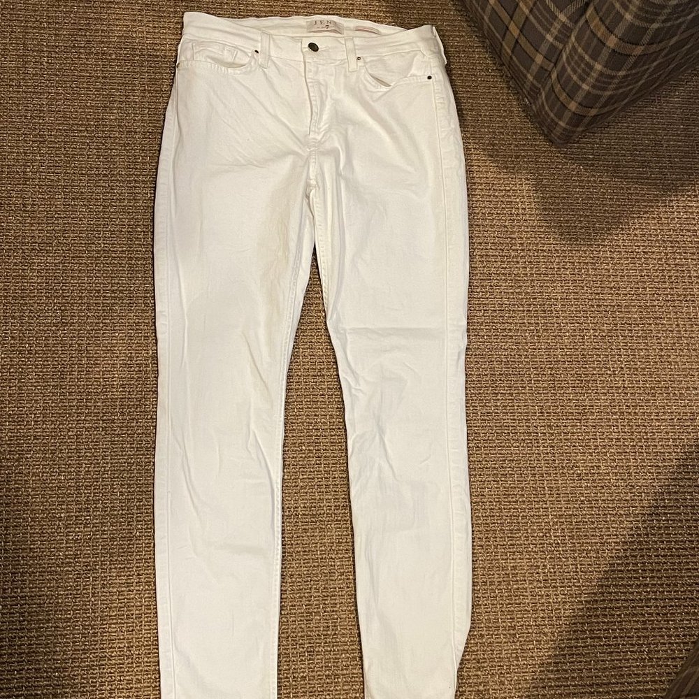 Jen 7 White Jeans